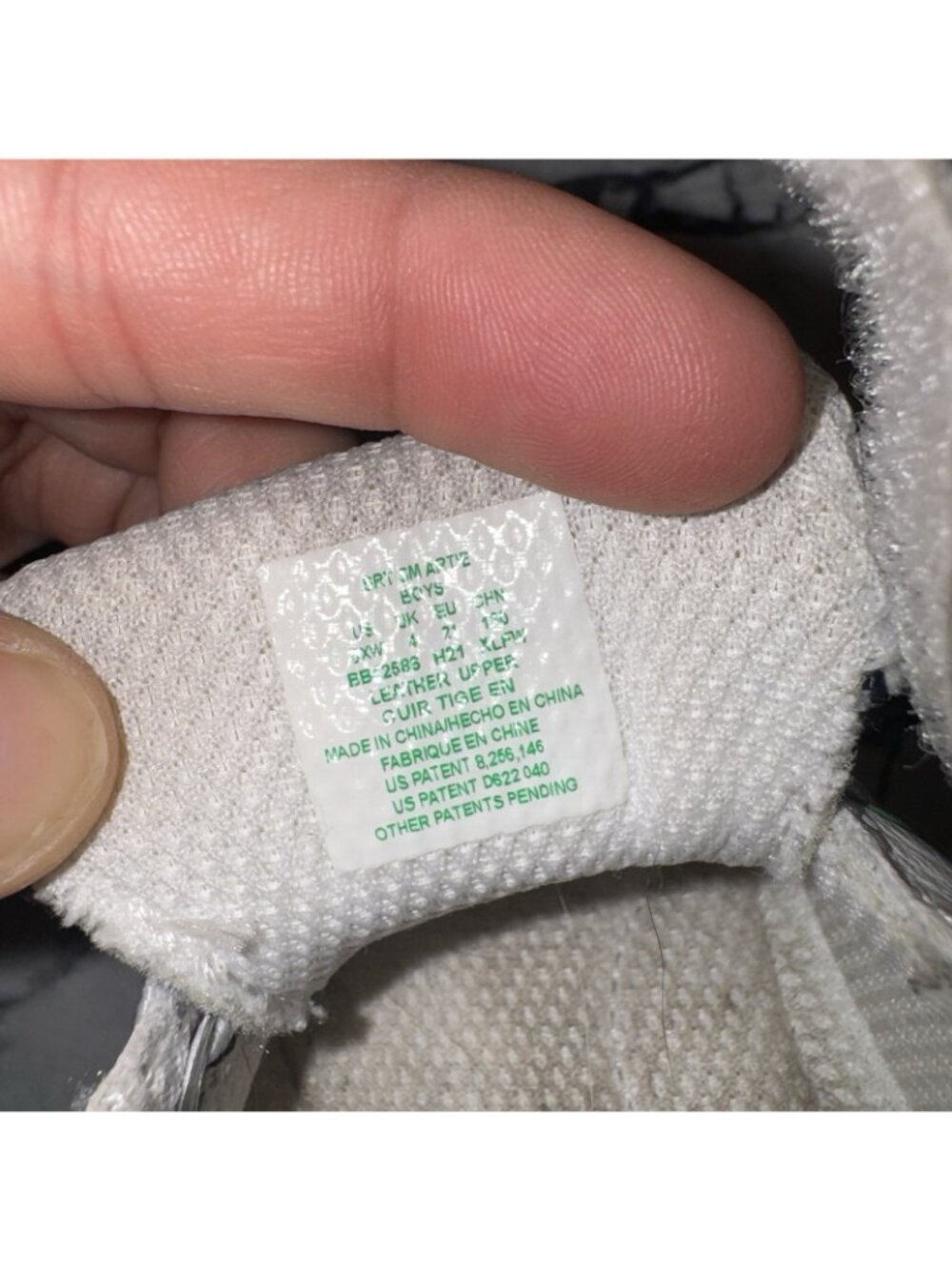 Stride Rite Toddler 5XW Extra Wide Artie Sneakers White Blue Green - Picture 7 of 7